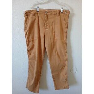 Pistola High Rise Straight Leg Pant mustard Size 33  Outdoor Hiking Trail